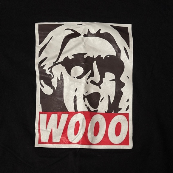 Black Graphic Tee with Ric Flair WOOO! - Picture 1 of 5